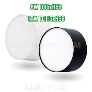 Đèn led ống bơ tán quang Agate Kingled